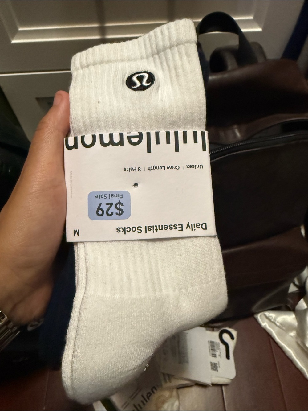 lululemon athletica 3 Crew Socks - Pack of Daily Essentials price firm